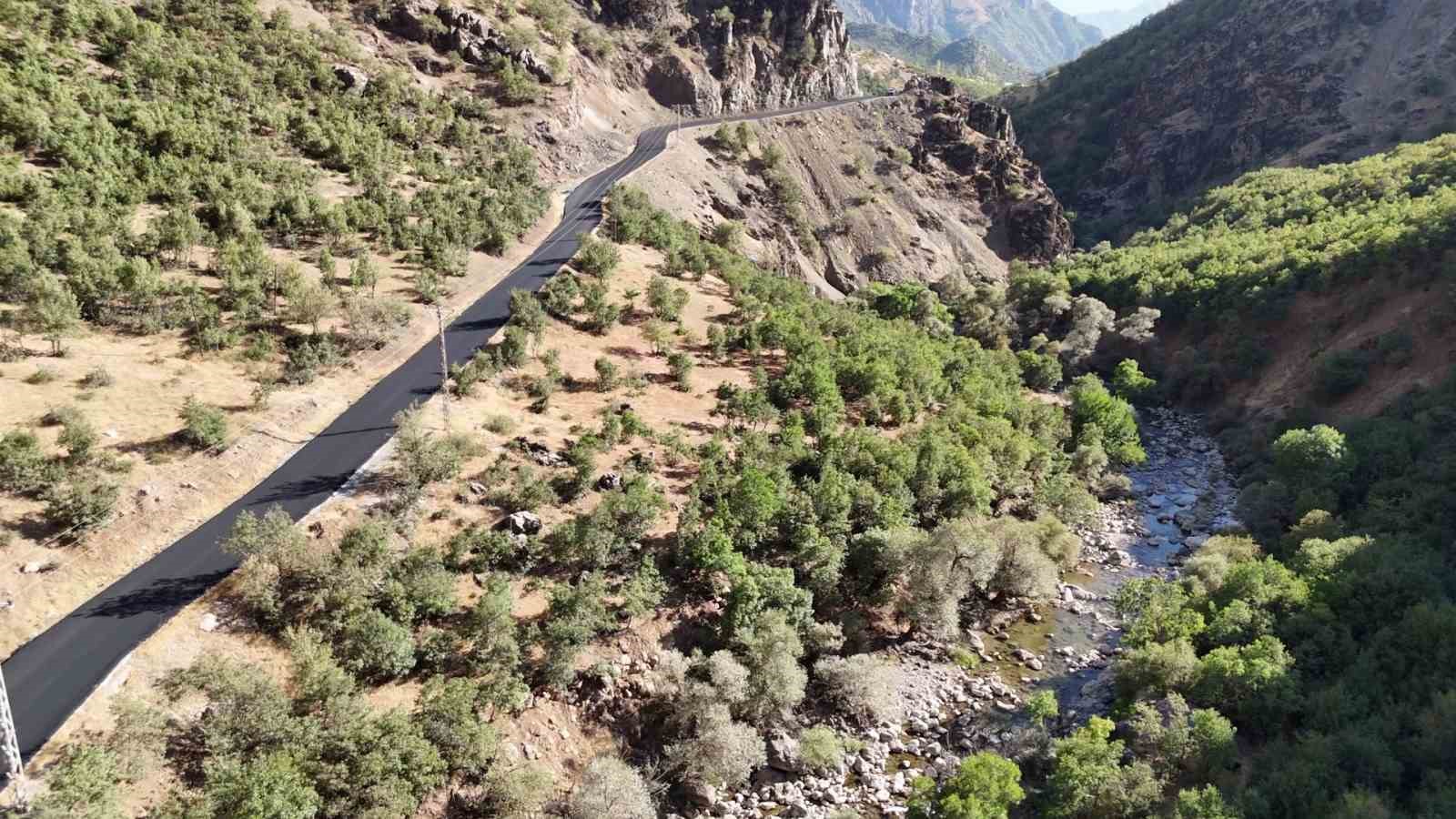 Şırnak’ta 104 kilometrelik yol tamamlandı