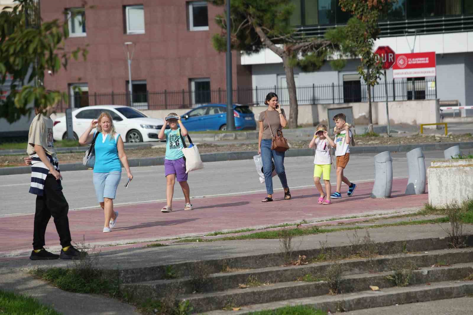 Samsun turizminde Rus hareketi