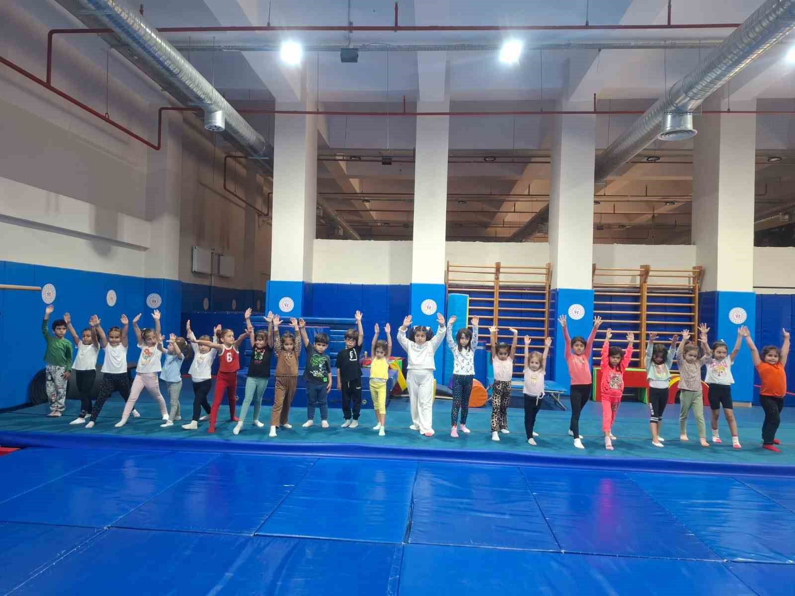 Muğla’da cimnastik kurslarına yoğun ilgi
