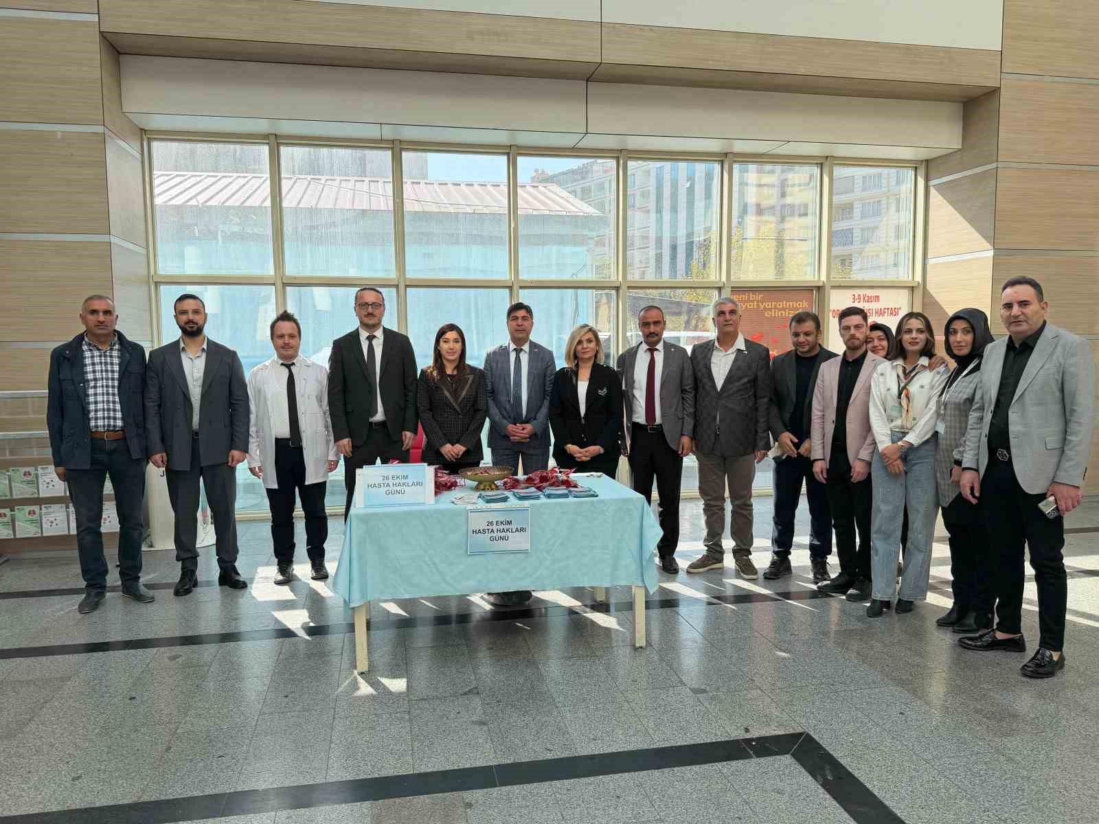 Siirt&rsquo;te Hasta Hakları G&uuml;n&uuml; etkinliği
