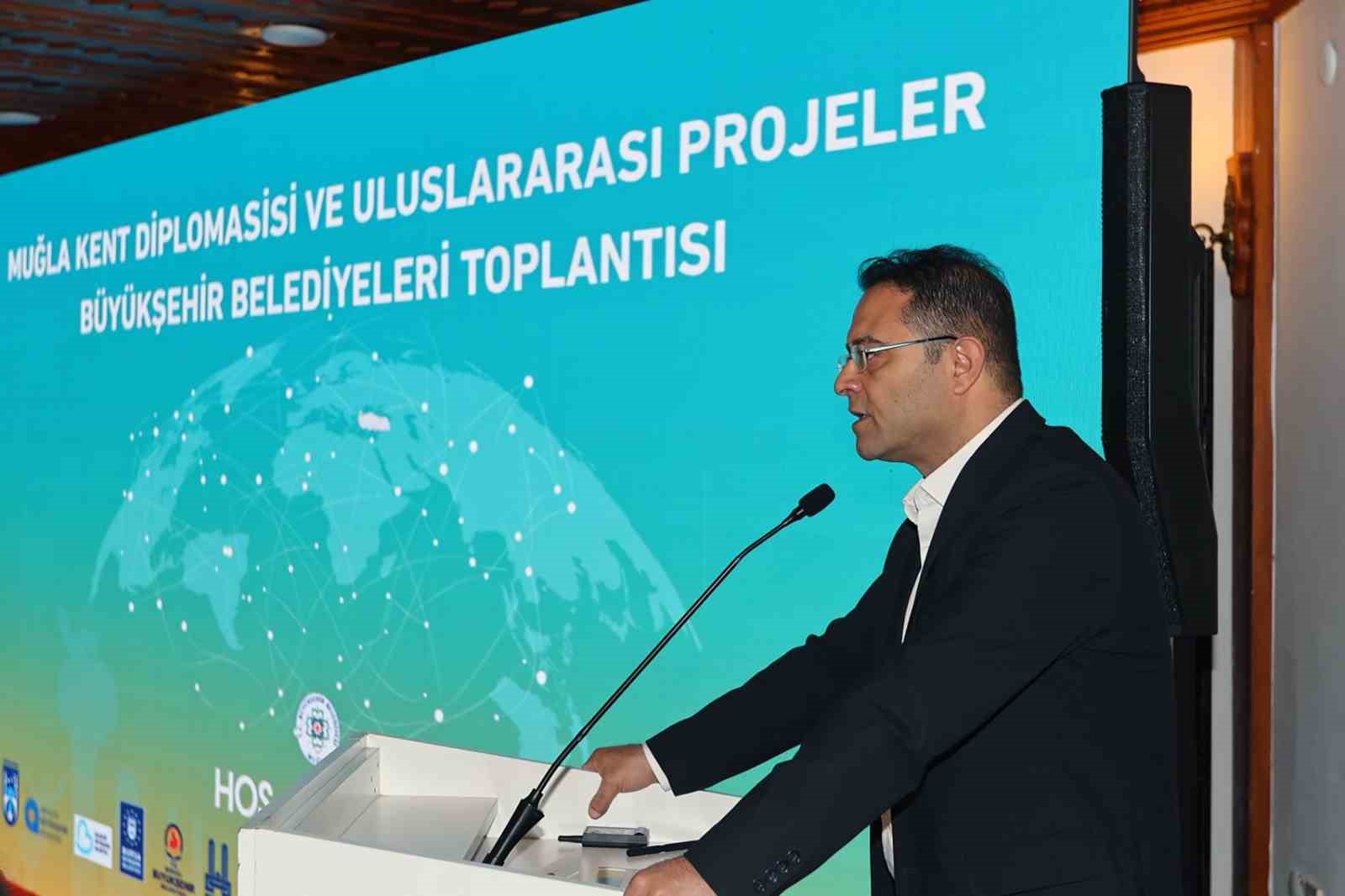Muğla B&uuml;y&uuml;kşehir Kent Diplomasisine y&ouml;n veriyor
