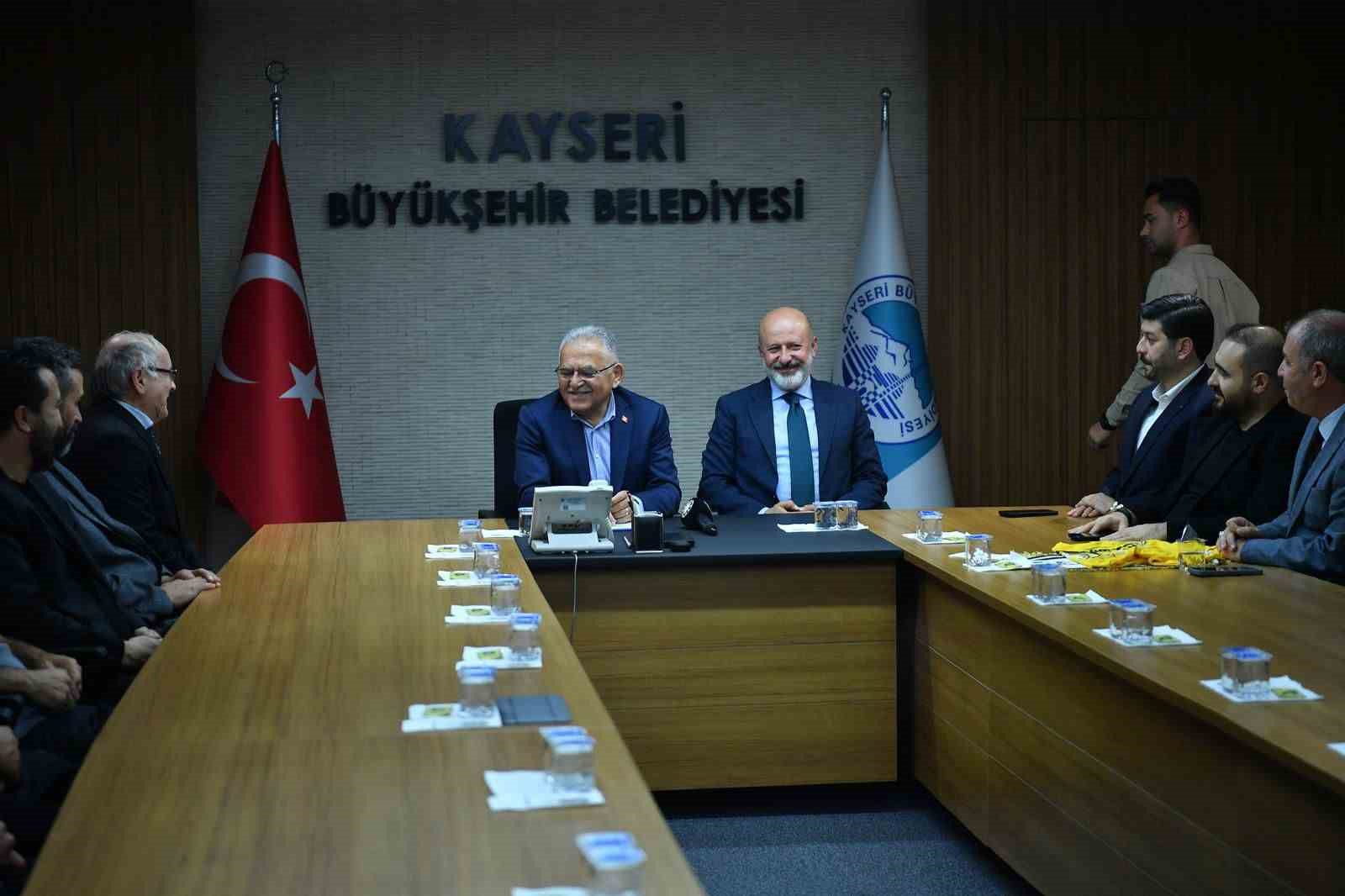 Amatörün dostu Başkan Büyükkılıç’tan ’altyapı’ vurgusu