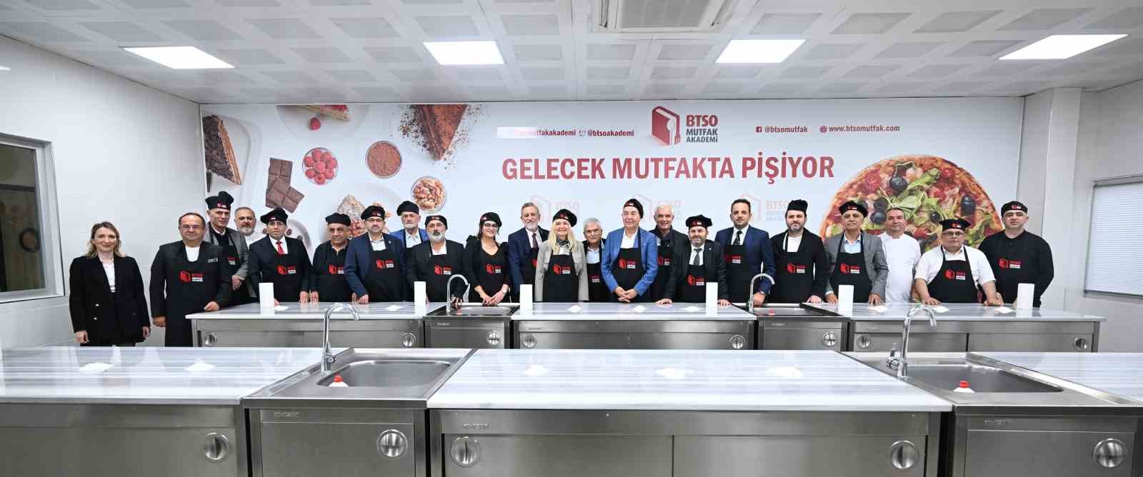 YESİDEF’ten BTSO Mutfak Akademi’ye tam not