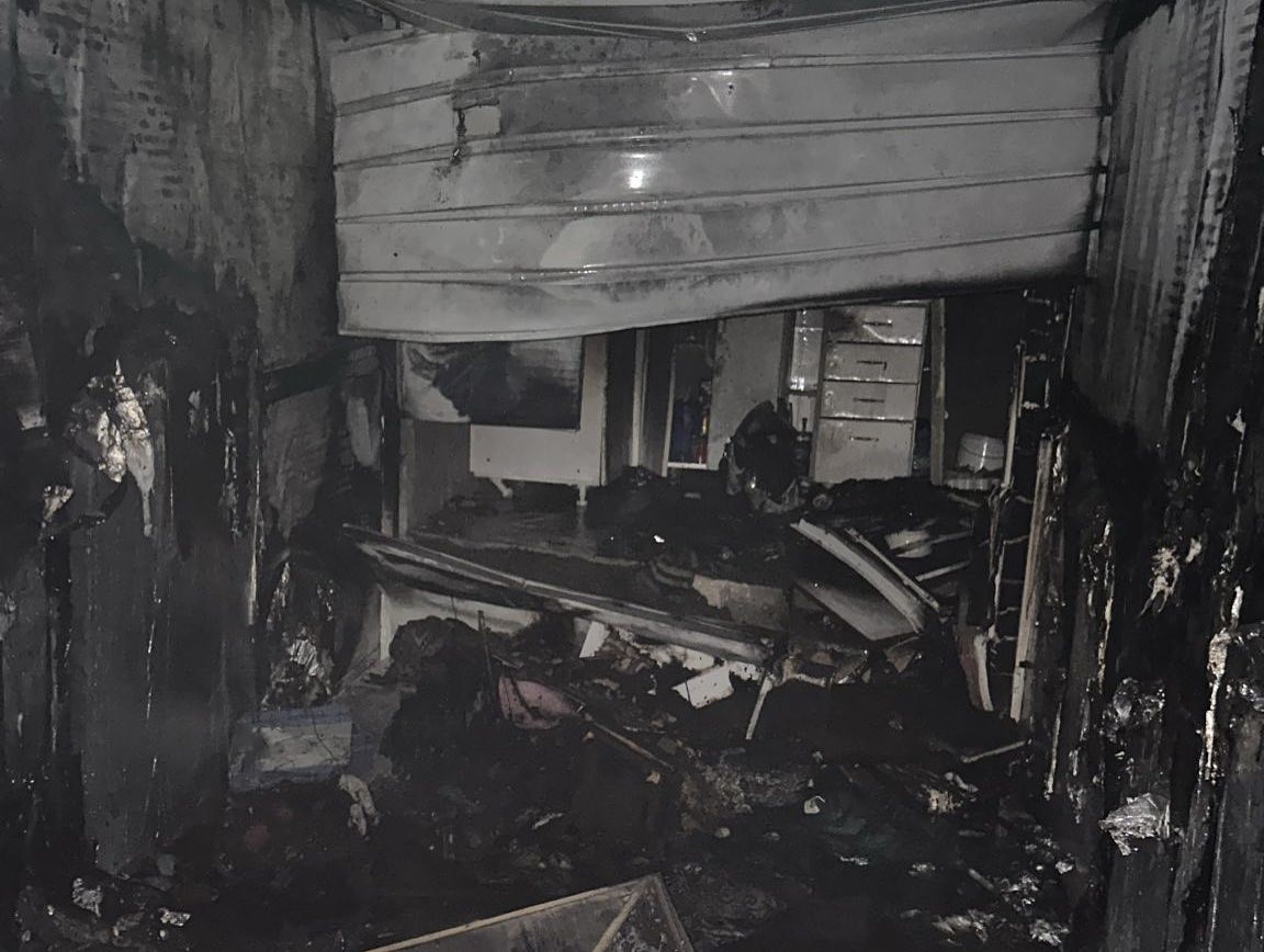 Kırıkhan&rsquo;da konteyner yangını
