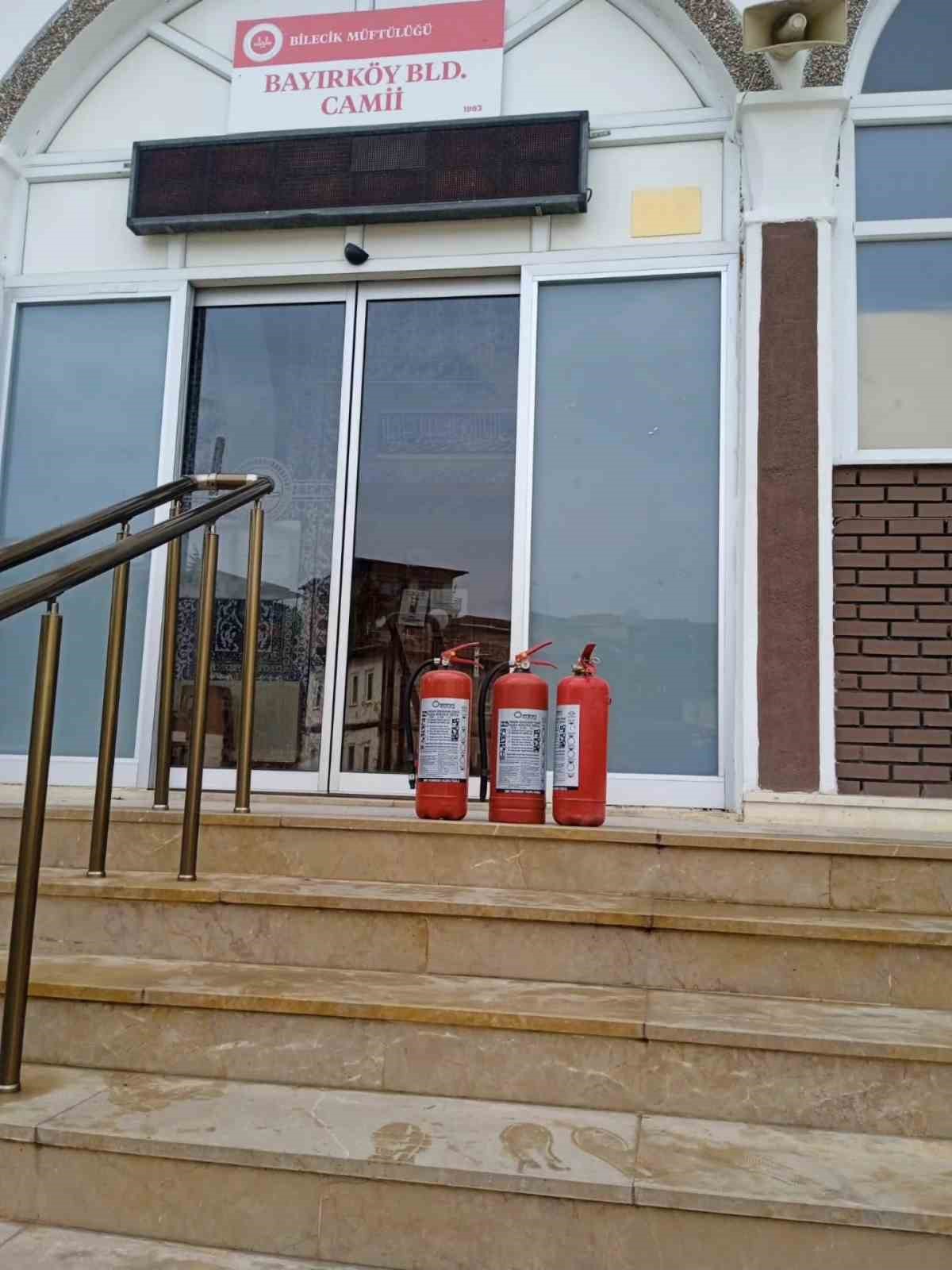 Bayırk&ouml;y&rsquo;de yangın t&uuml;pleri yenilendi
