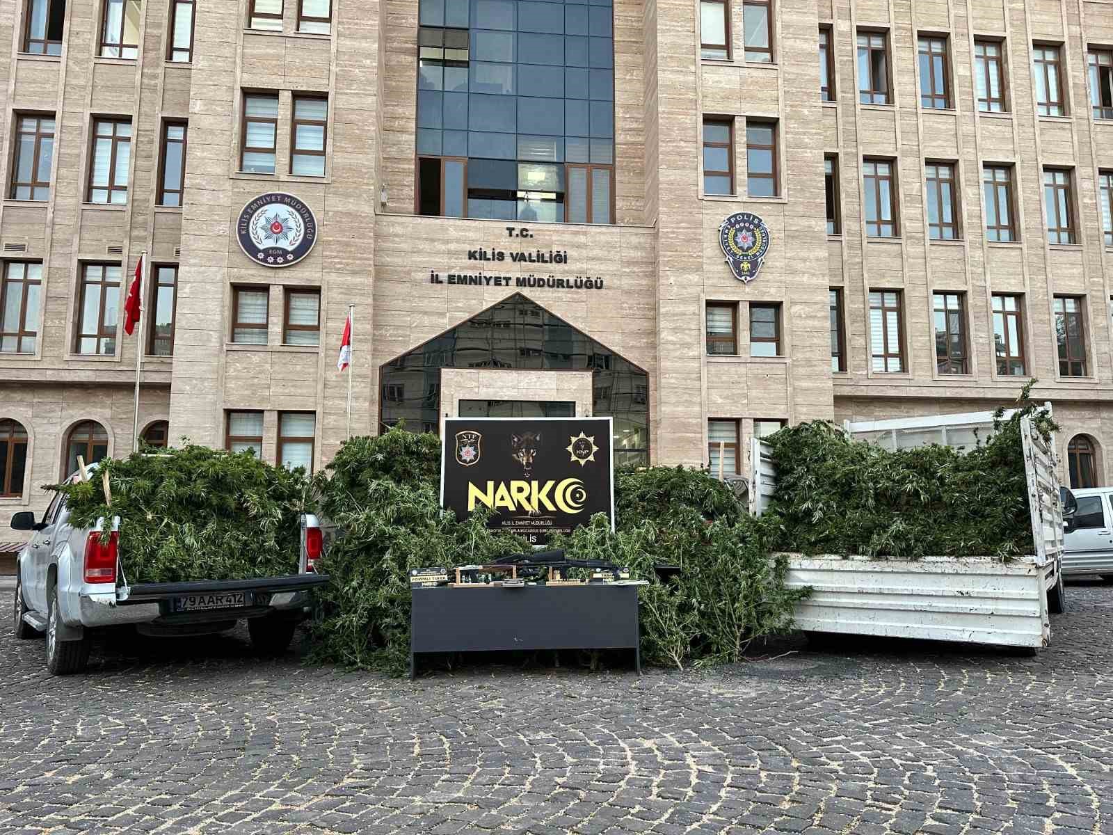 Kilis’te uyuşturucu operasyonu: 1 tutuklama