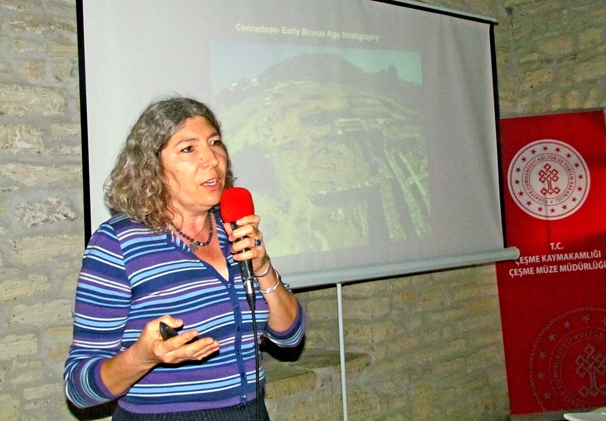 Çeşme Kalesi’nde arkeoloji buluşması