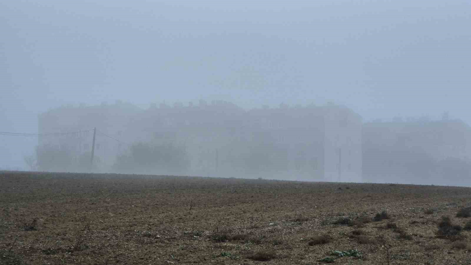 Tekirdağ-Muratlı karayolunda yoğun sis etkili oldu