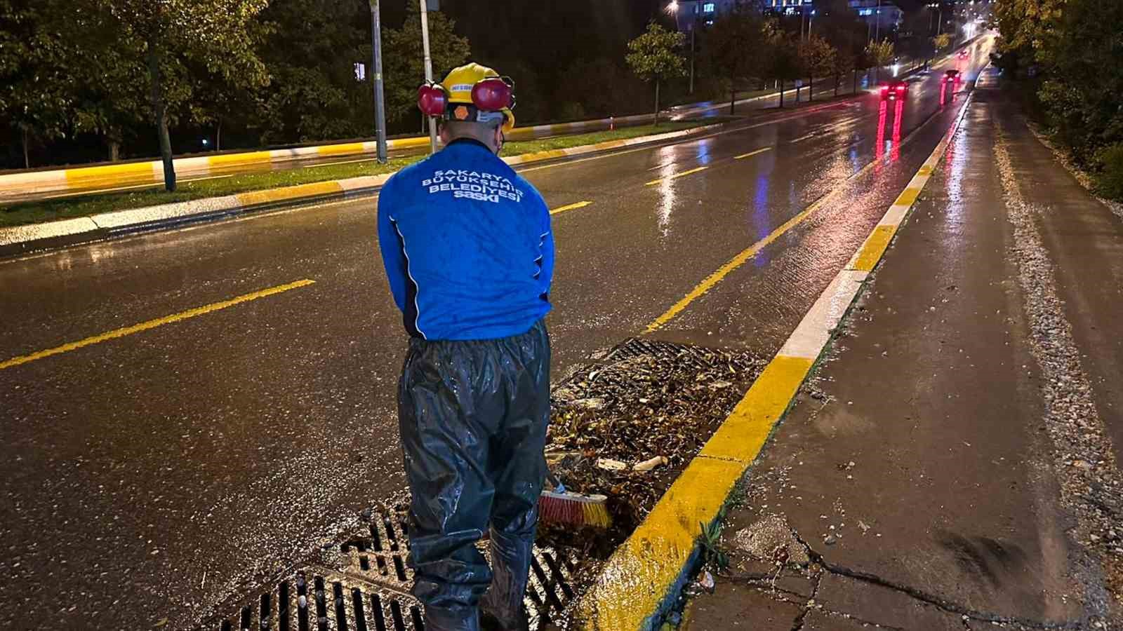 Sakarya’ya 251 kilogram yağış düştü
