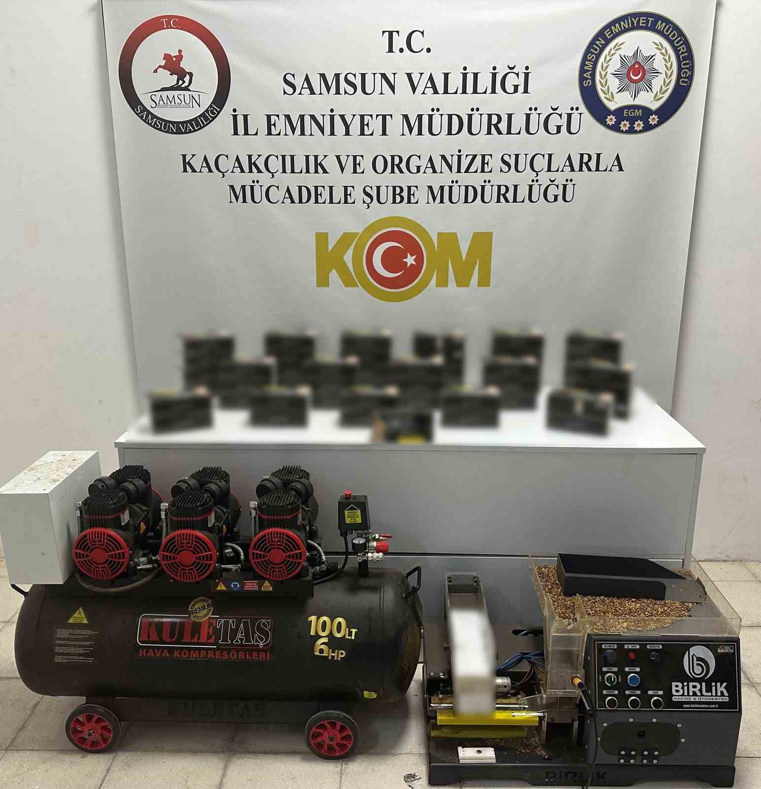 T&uuml;t&uuml;n operasyonunda 1 kişi hakkında işlem başlatıldı
