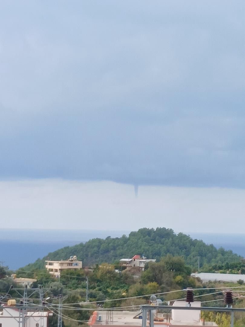 Alanya&rsquo;da denizde hortum &ccedil;ıktı
