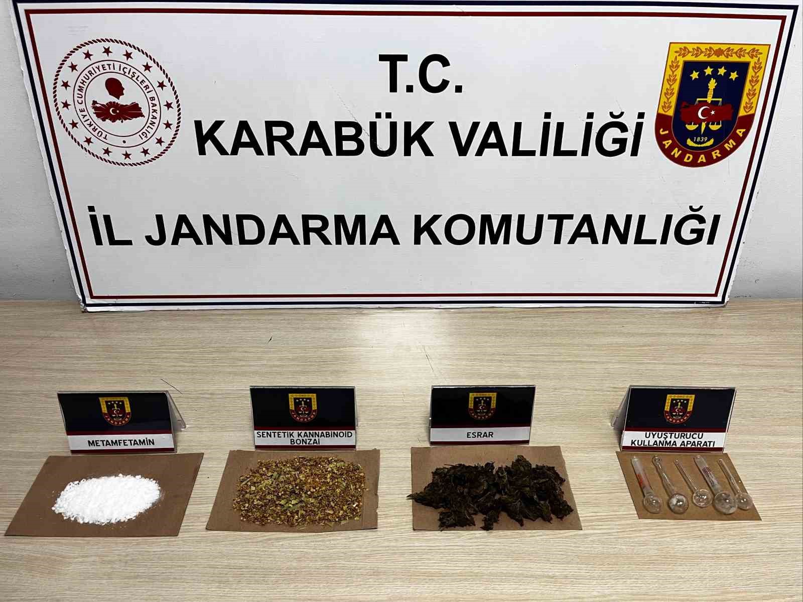 Karabük’te uyuşturucu operasyonu: 5 gözaltı