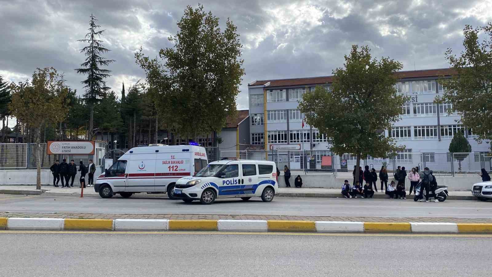 Çorum’da bıçaklı kavgada kan aktı: 1 yaralı