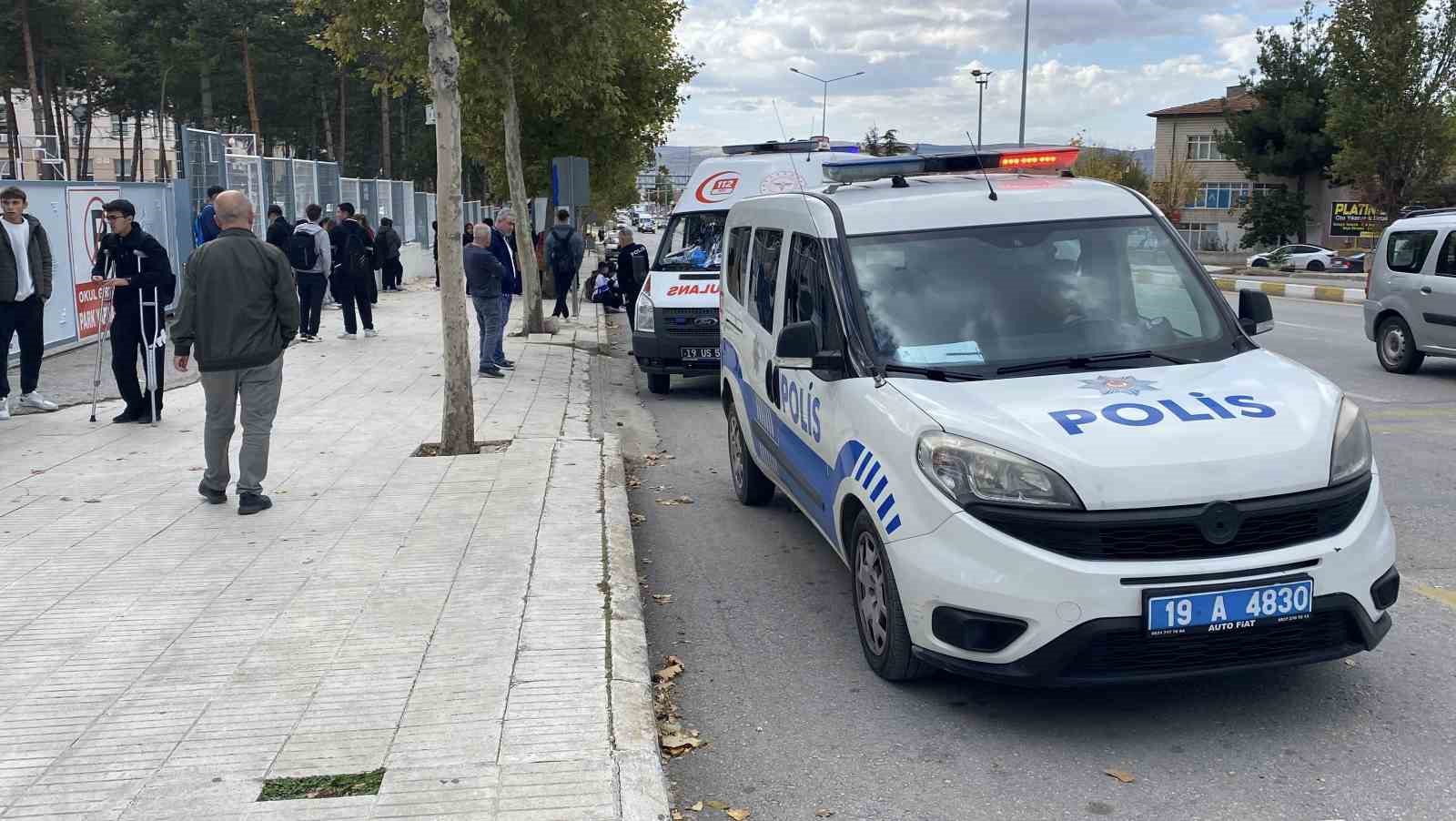 Çorum’da bıçaklı kavgada kan aktı: 1 yaralı