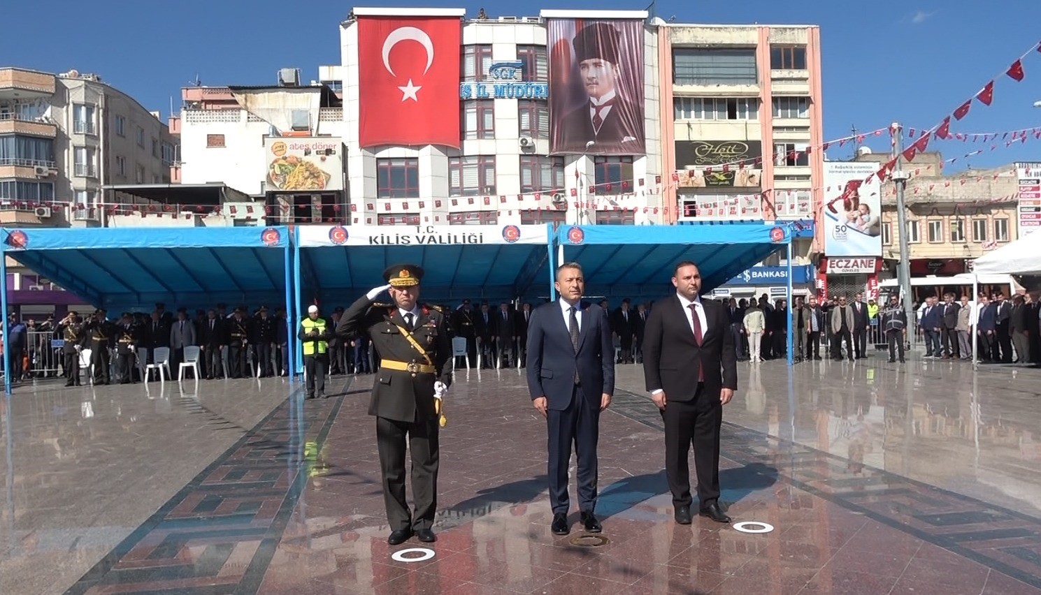 Atatürk’ün Kilis’e gelişinin 107. yıl dönümü kutlandı