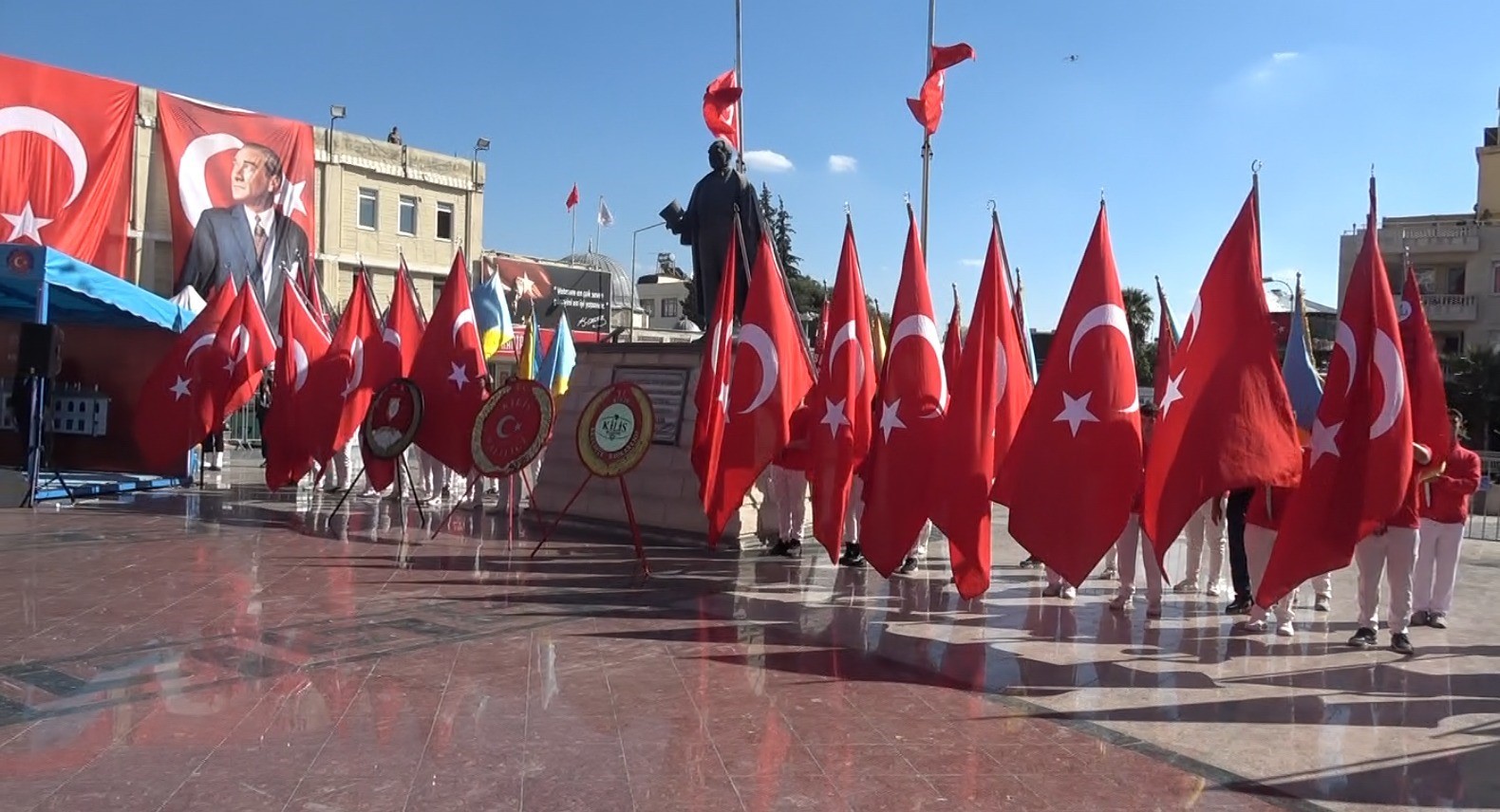 Atatürk’ün Kilis’e gelişinin 107. yıl dönümü kutlandı
