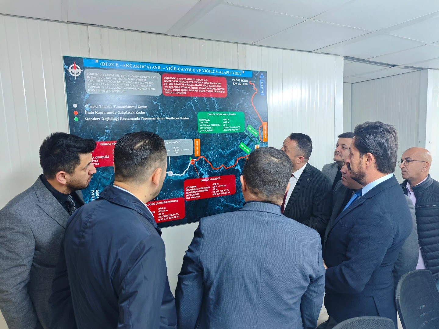 Yığılca yolunda ulaşımını kolaylaştıracak viyadük