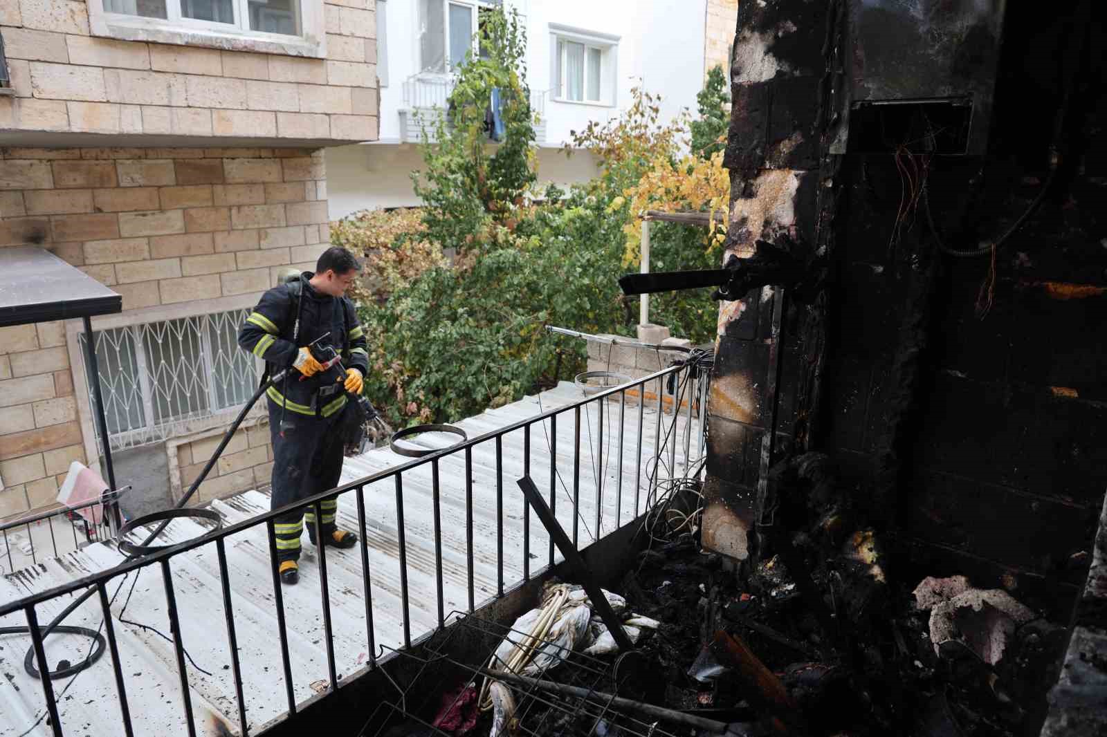 Komşunun dikkati, faciayı önledi