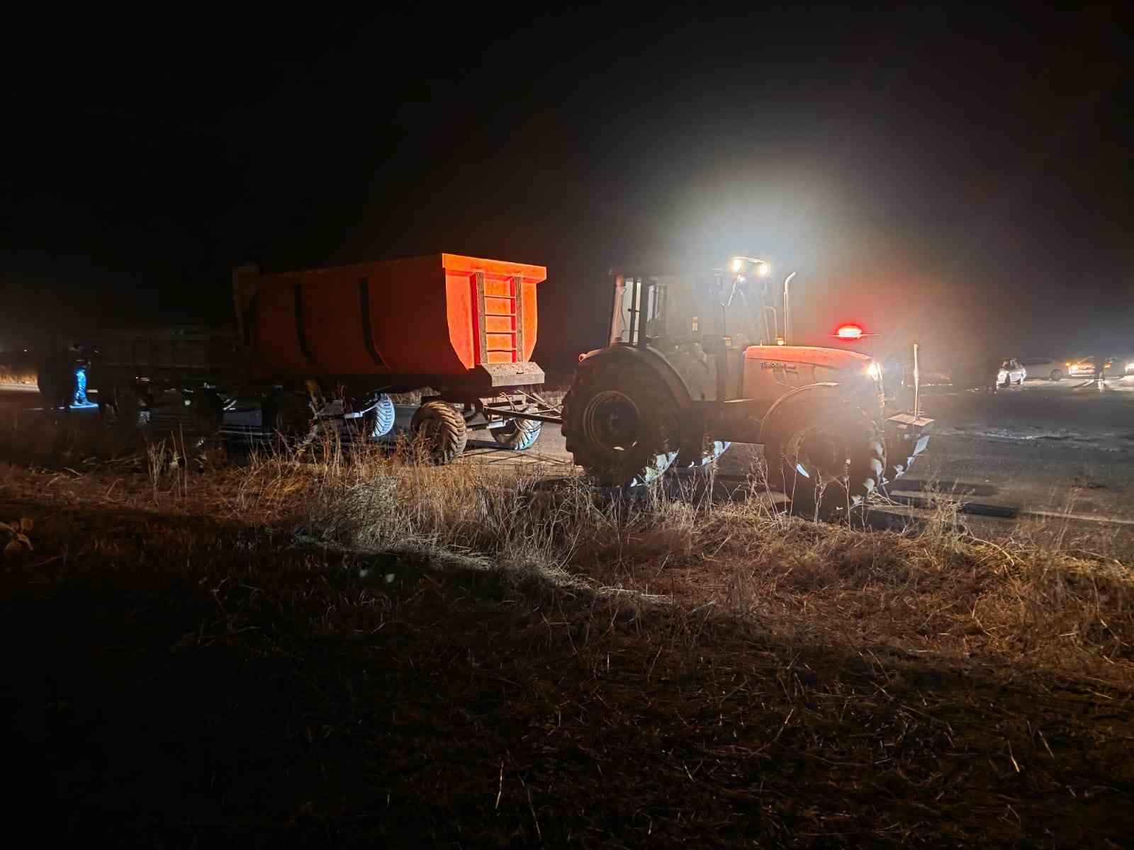 Aksaray’da otomobil takla attı: 2 yaralı
