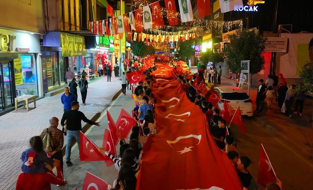 Osmaniye’de Cumhuriyet’in 102. yılı coşkusu