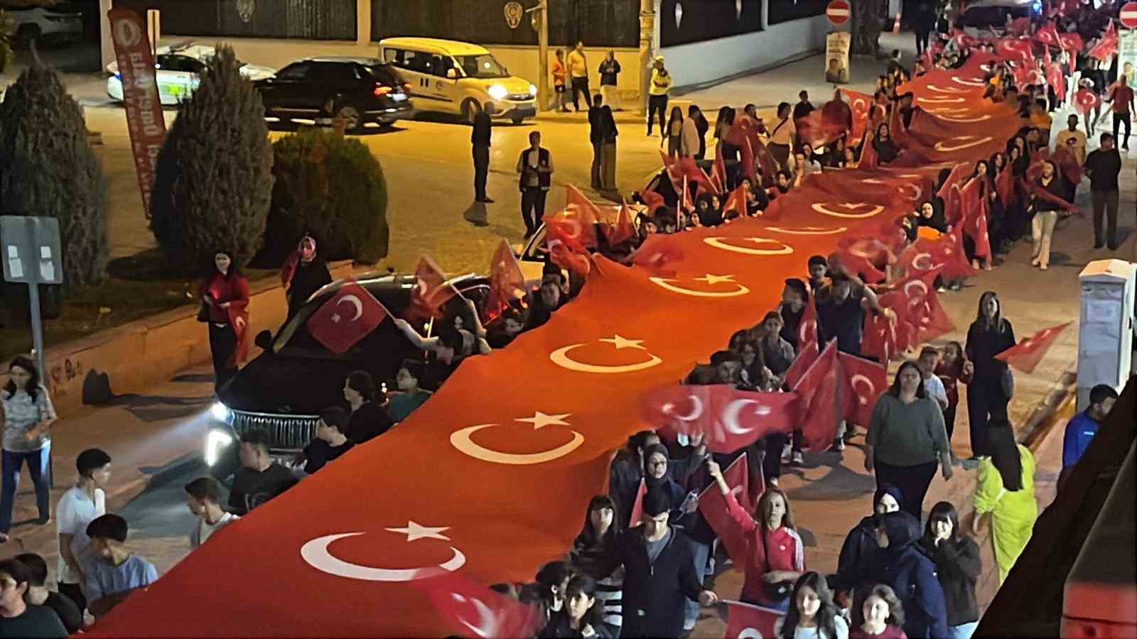 Osmaniye’de Cumhuriyet’in 102. yılı coşkusu