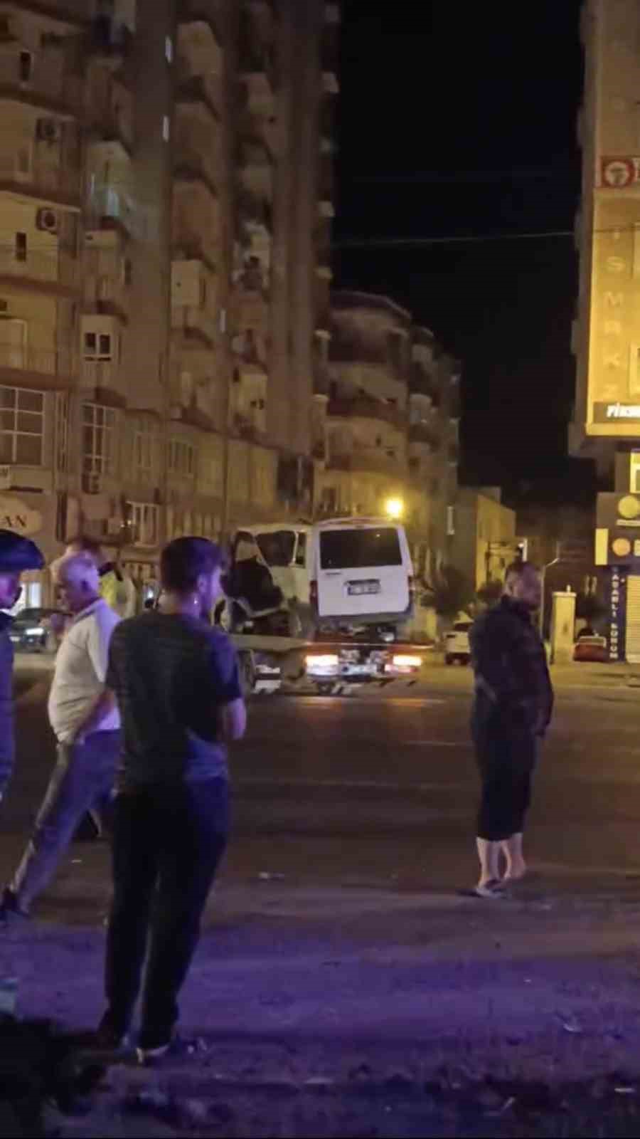 Mardin’de zincirleme trafik kazası: 1 yaralı