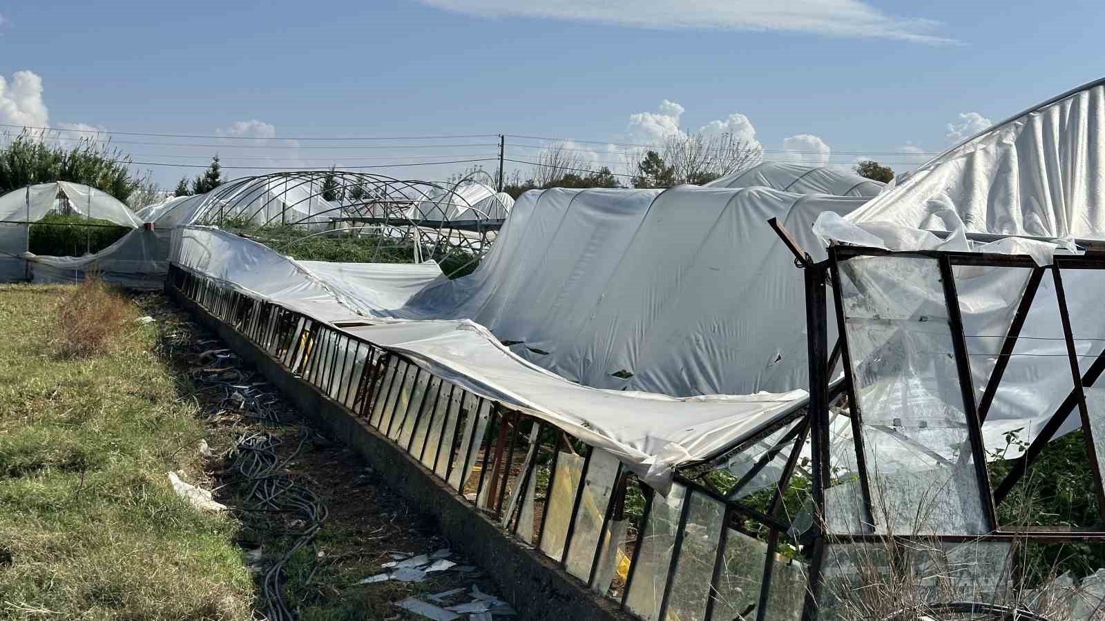 Serik’te hasar tespit çalışmaları sürüyor
