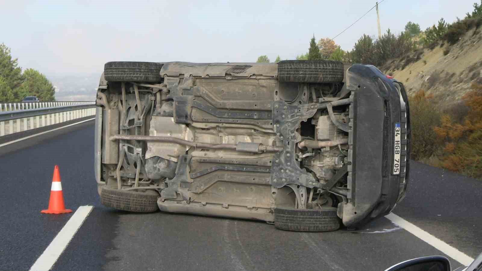 Trafik kazası! Tavşanlı'da bir yaralı var - İHA