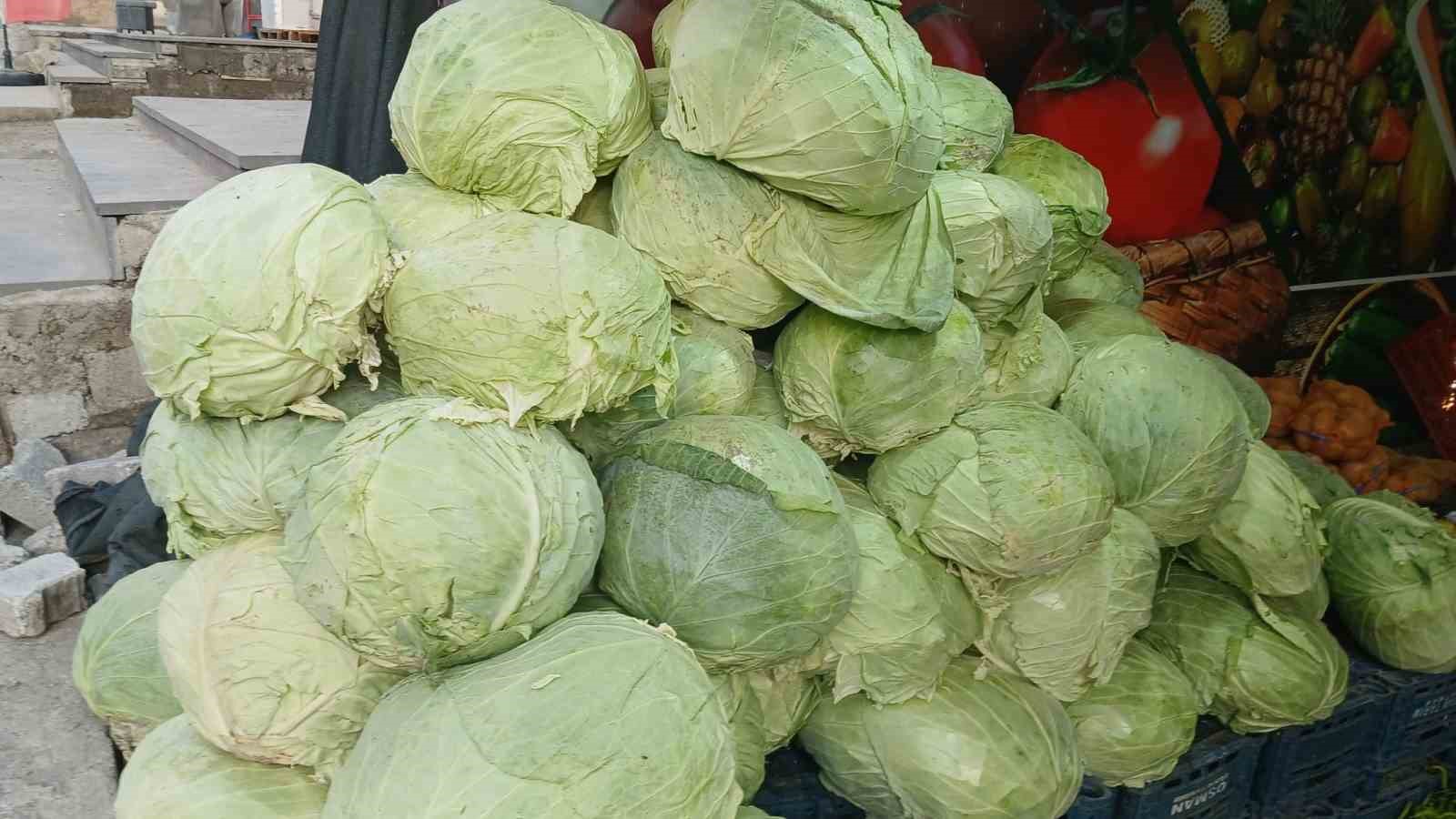 Muş lahanaları Diyarbakır’da tezgahlarda yerini aldı 3 Muş lahanaları Diyarbakır’da tezgahlarda yerini aldı