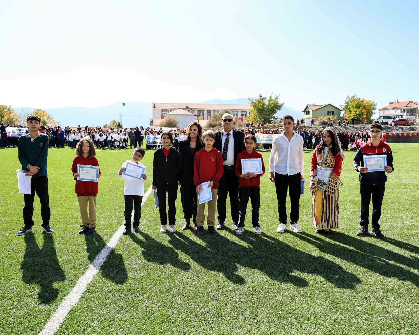 Cumhuriyetin 102. yaşı Çameli’nde coşkuyla kutlandı