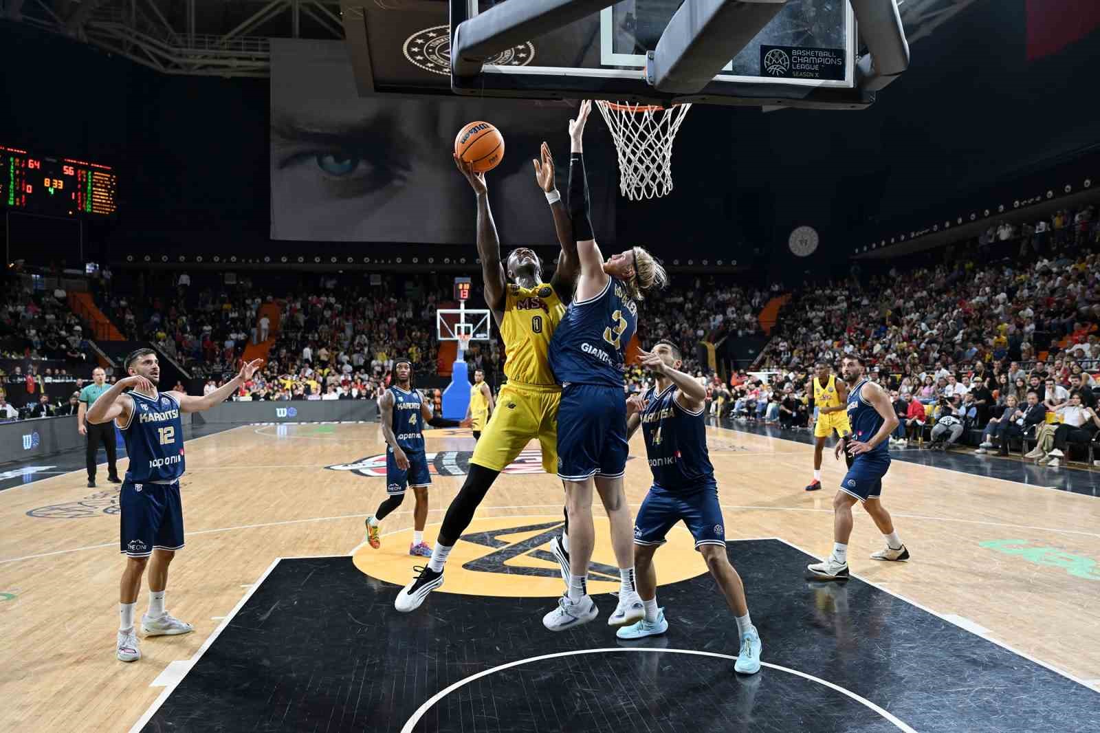 FIBA Şampiyonlar Ligi: Mersin Spor: 81 - Karditsa Iaponiki: 73