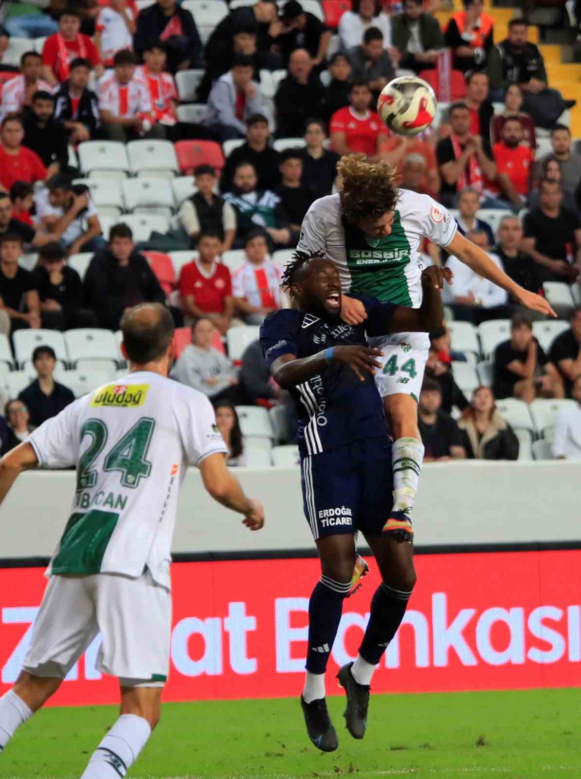 Ziraat Türkiye Kupası: Antalyaspor: 3 - Bursaspor: 0