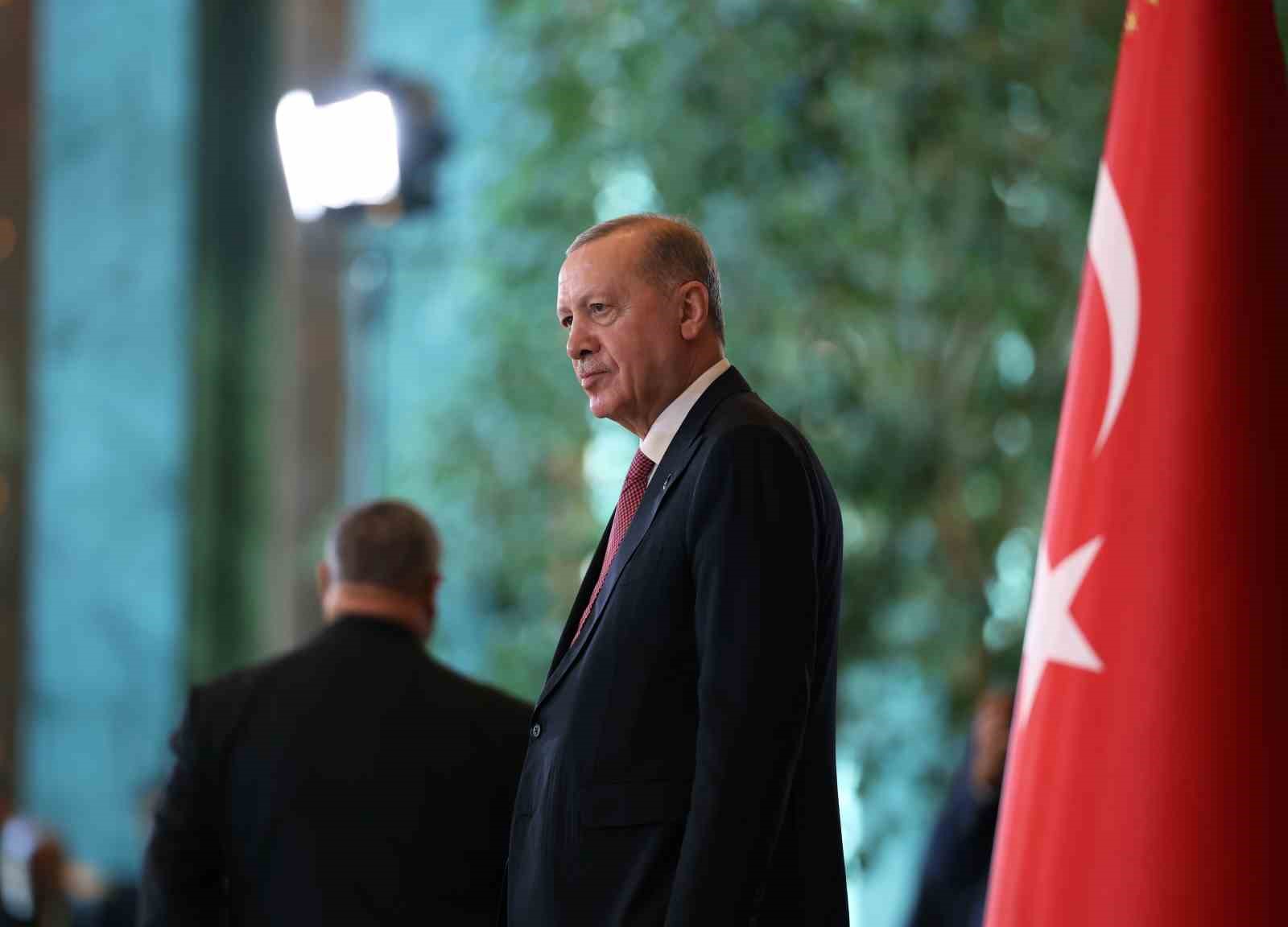 Cumhurbaşkanı Erdoğan, 29 Ekim Cumhuriyet Bayramı tebriklerini kabul etti
