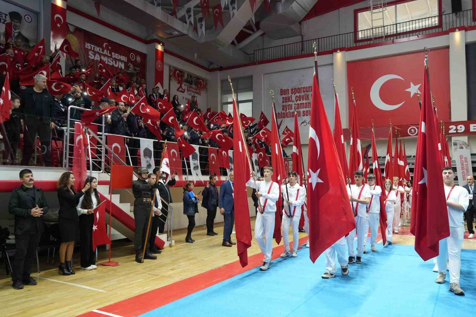 Samsun&rsquo;da Cumhuriyet Bayramı coşkusu
