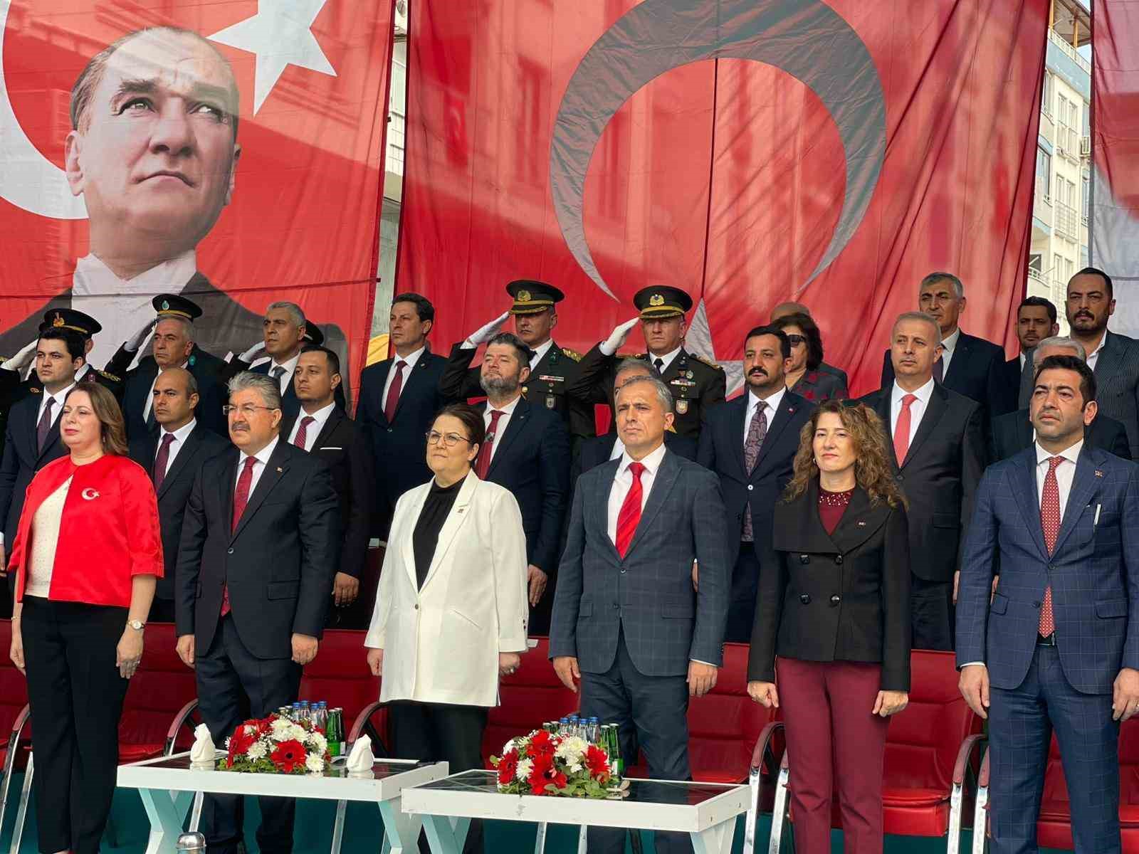 Osmaniye’de  Cumhuriyetin 102’nci yılı coşkuyla kutlandı