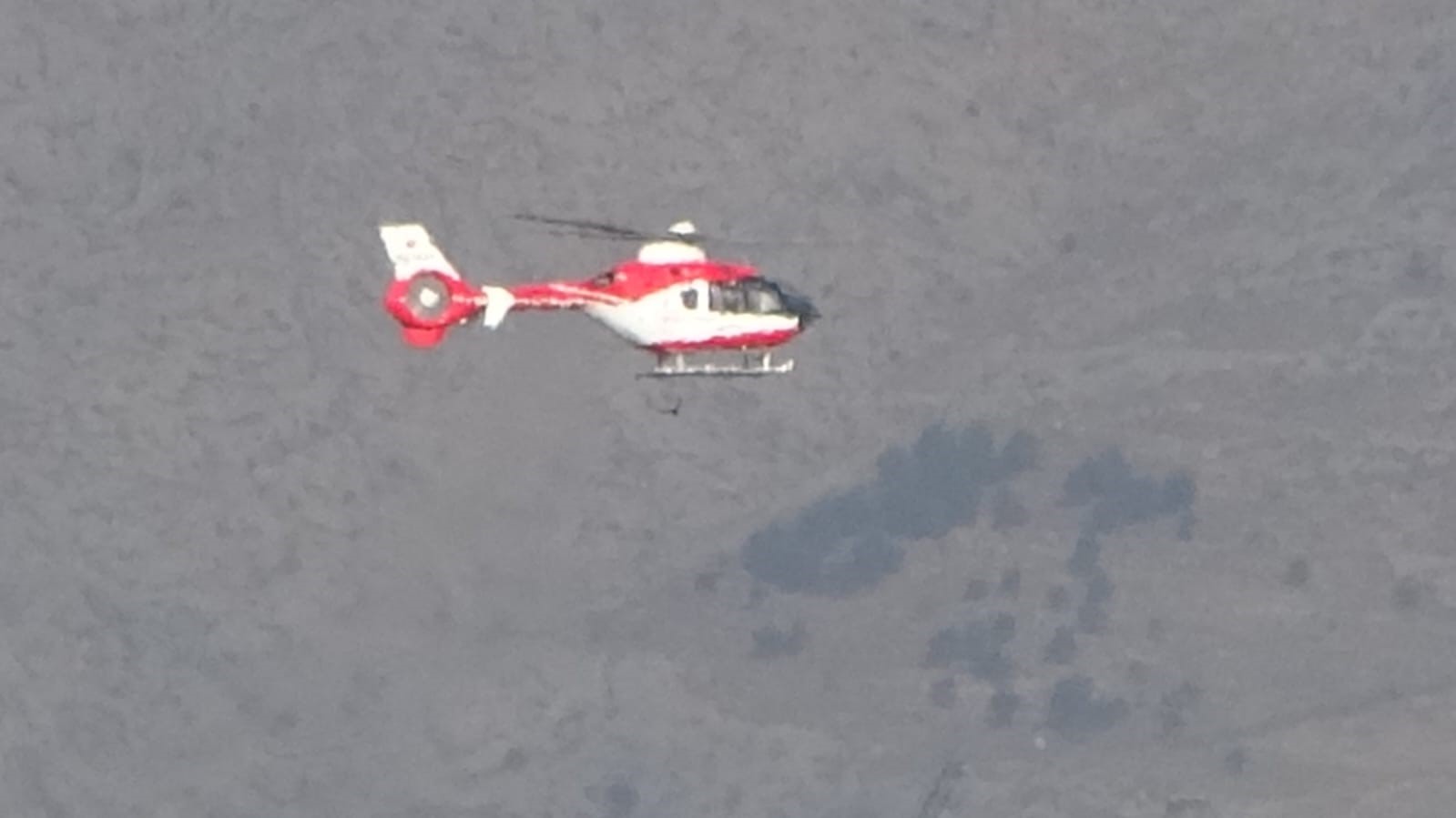 Van&rsquo;dan Gaziantep&rsquo;e helikopter ambulansla hasta nakli
