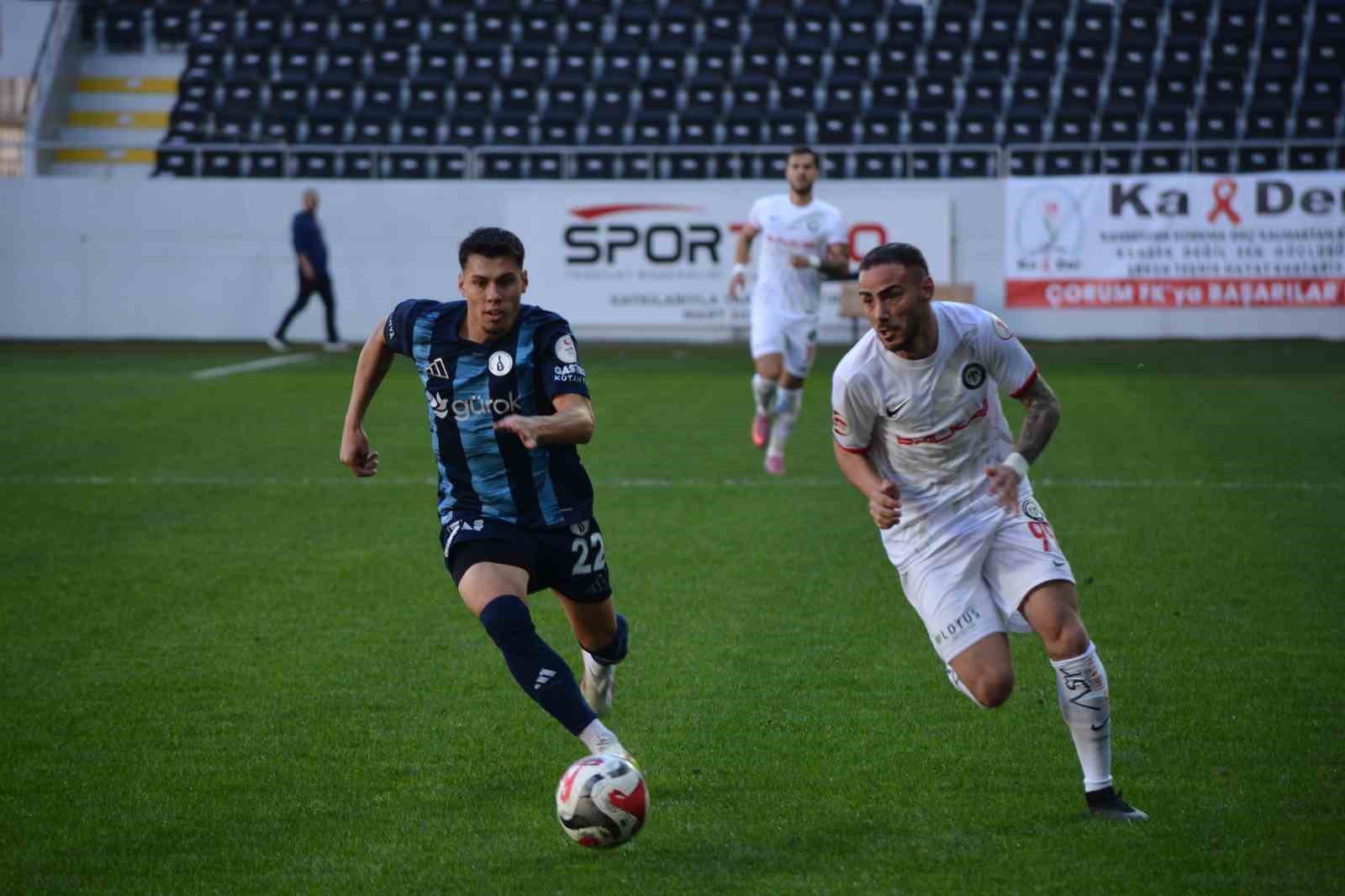 Ziraat Türkiye Kupası:  Çorum FK: 3 - Kütahyaspor: 0