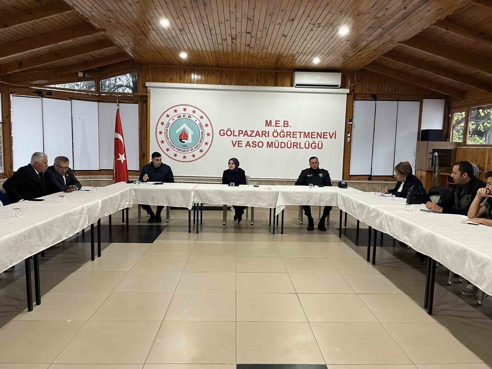 Gölpazarı’nda yangın tedbirleri masaya yatırıldı