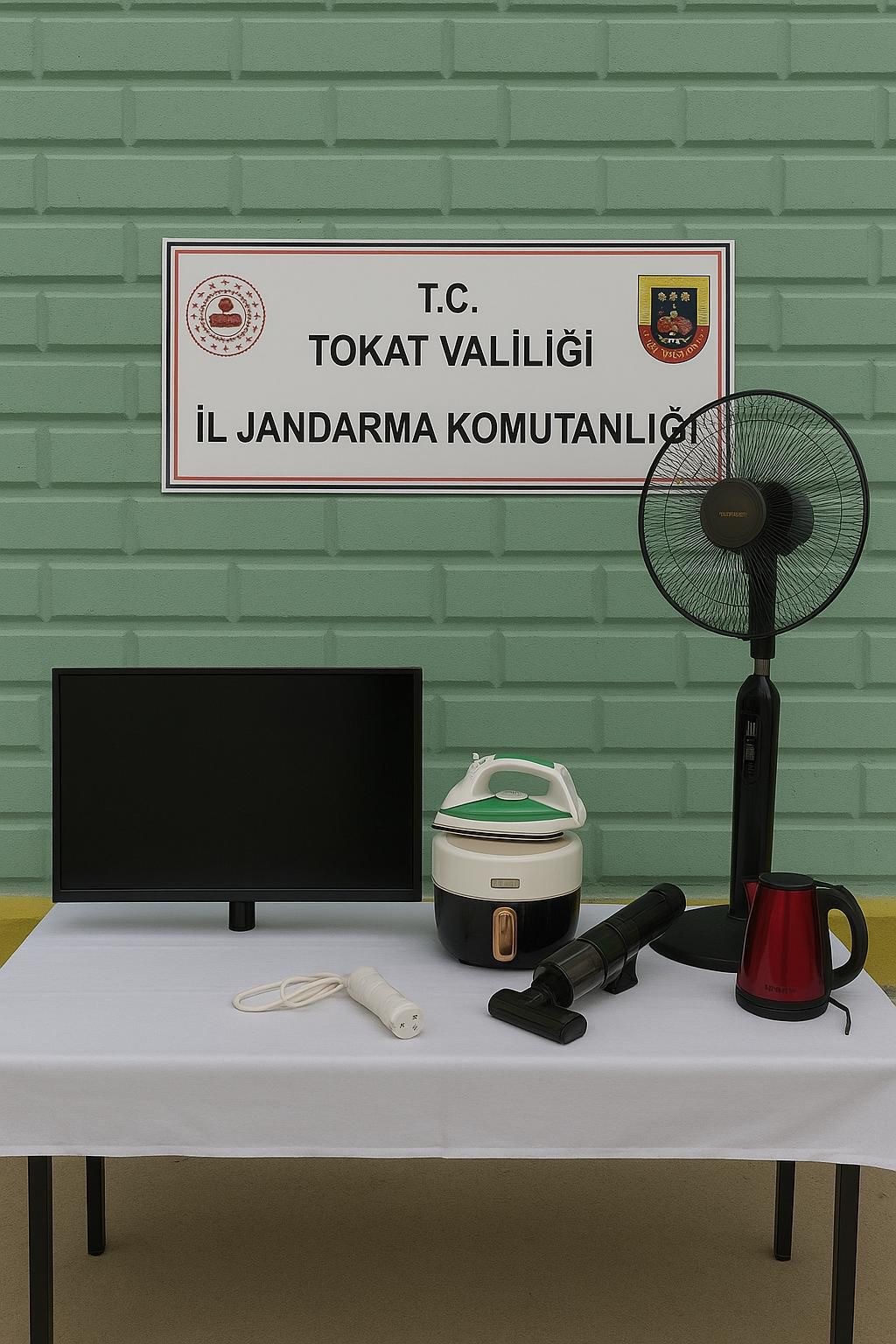 Tokat’ta jandarmadan hırsızlara suçüstü