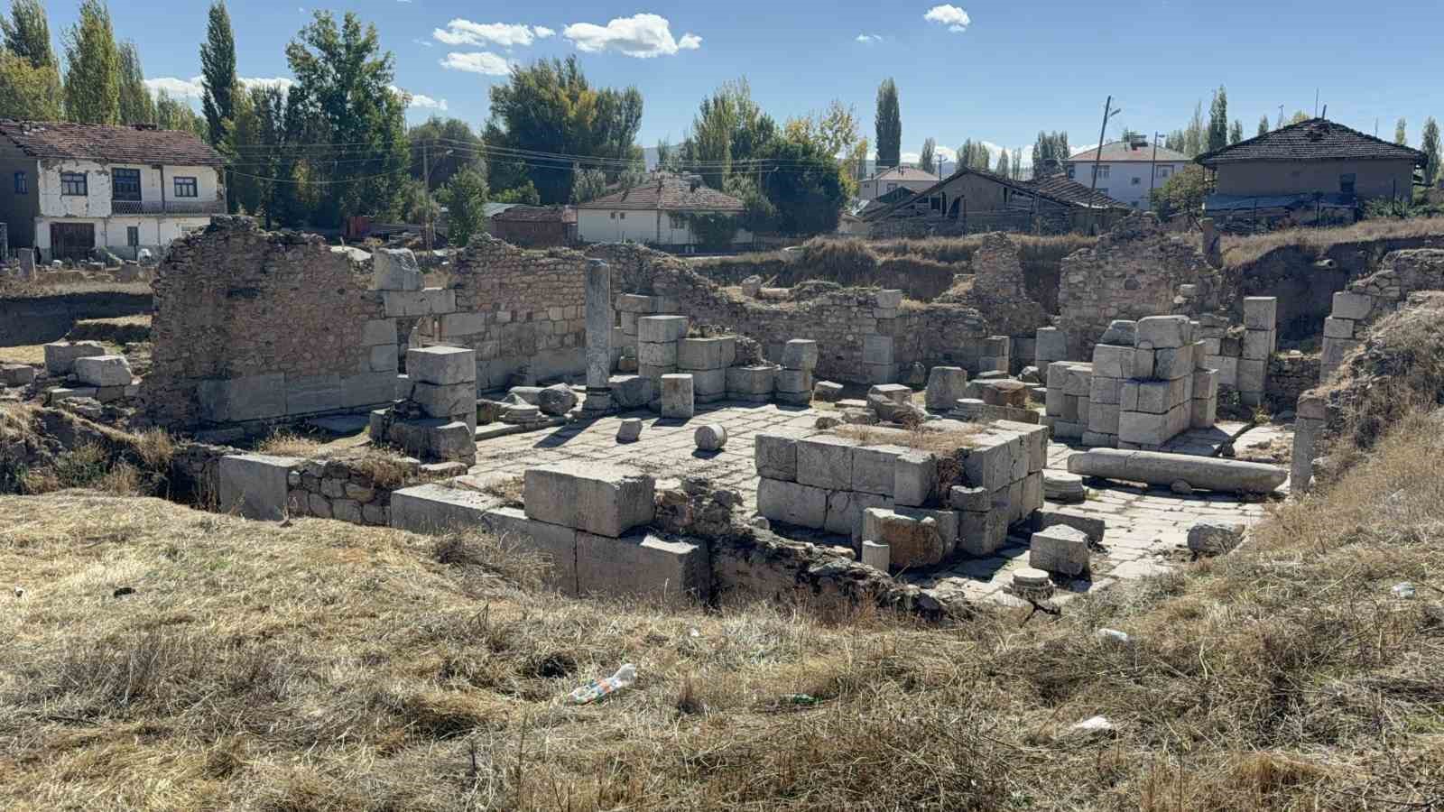 Tokat’taki termal suyun izleri 2 bin yıllık Roma hamamını işaret ediyor
