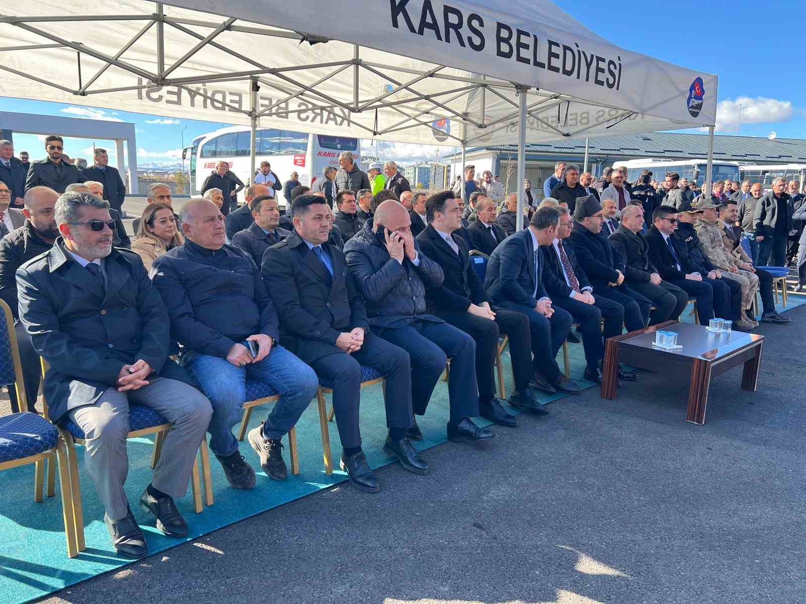 Kars’ın modern otogarı açıldı