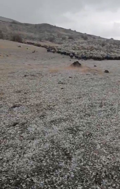 Yıldırımın düşme anı görüntüleri ortaya çıktı