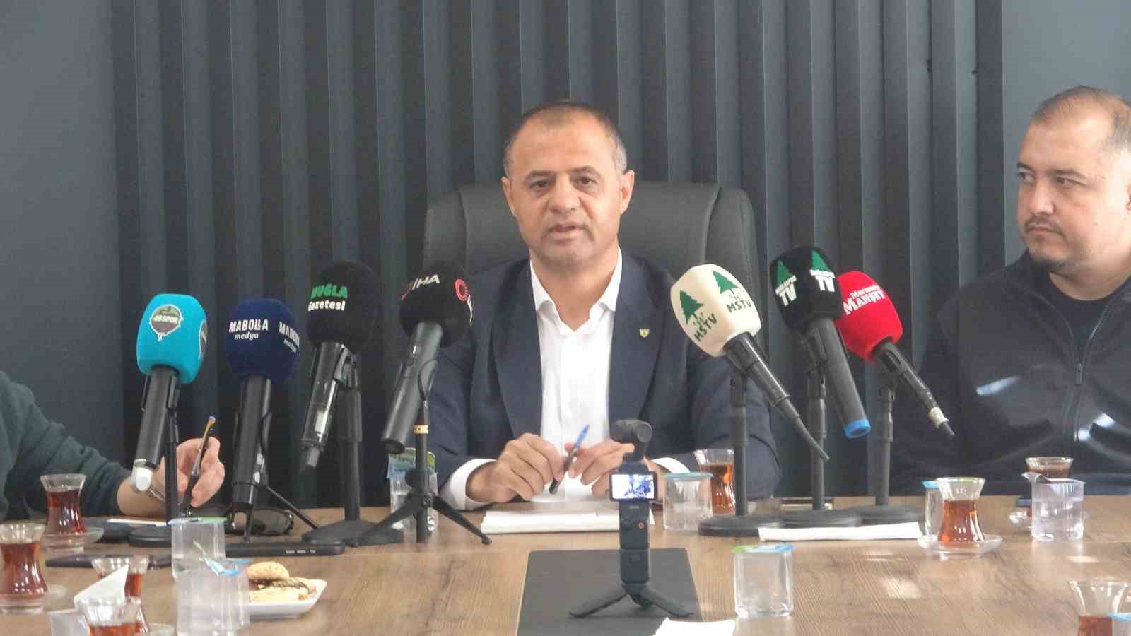 Muğlaspor Başkanı Kıyanç’tan stadyum hazırlıkları ve Elazığspor maçı öncesi kritik çağrı