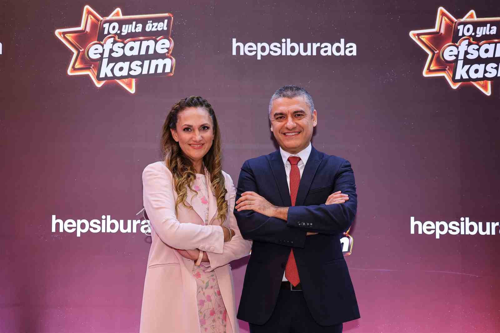 Hepsiburada, &rsquo;Efsane Kasım&rsquo;da hanelere 10 milyar TL tasarruf sağlamayı hedefliyor
