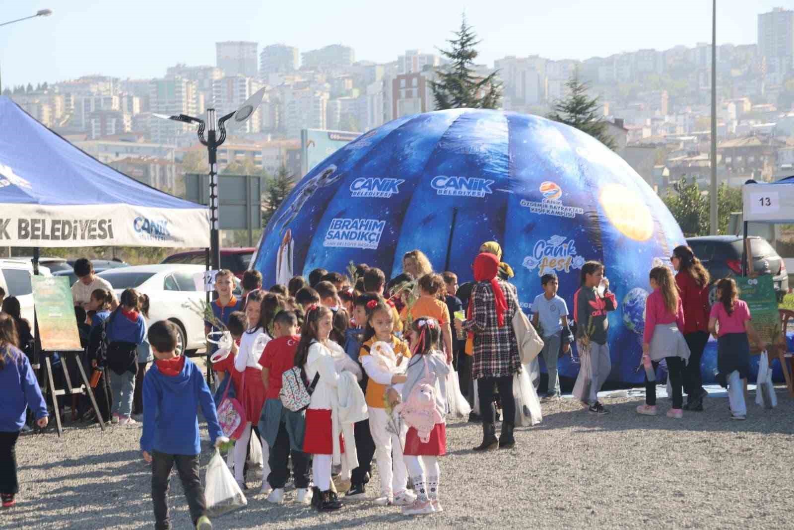 Samsun&rsquo;un ilk doğa festivali Canik&rsquo;te başladı
