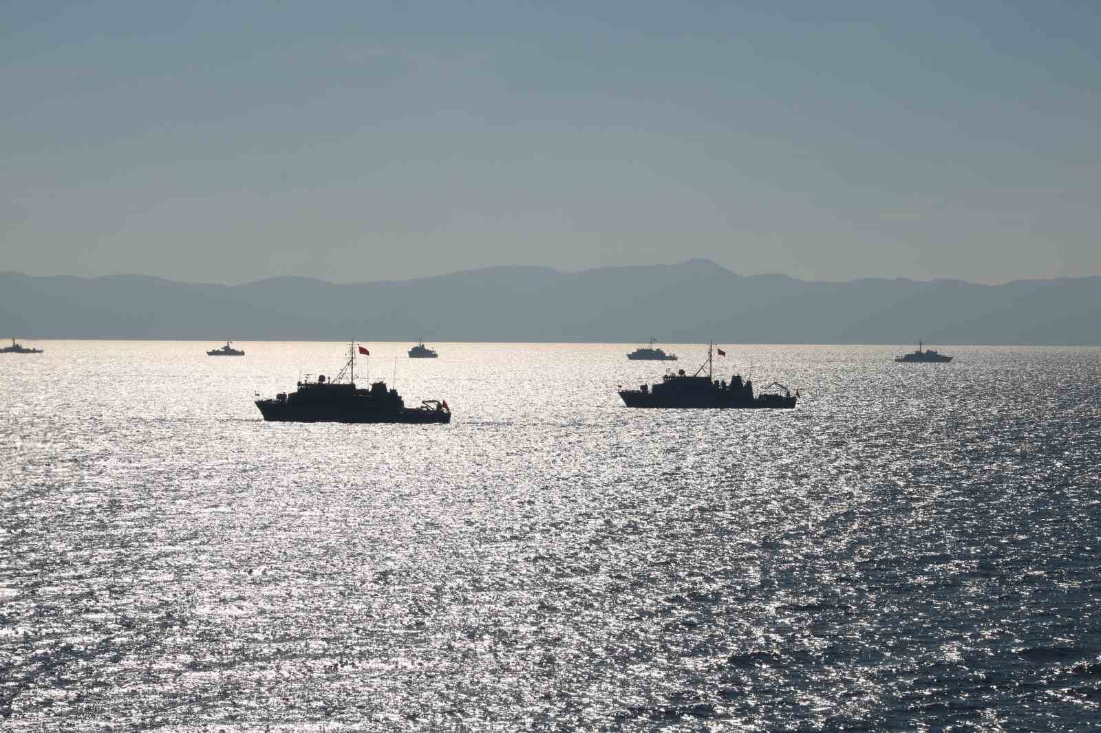 Saros’ta nefes kesen tatbikat