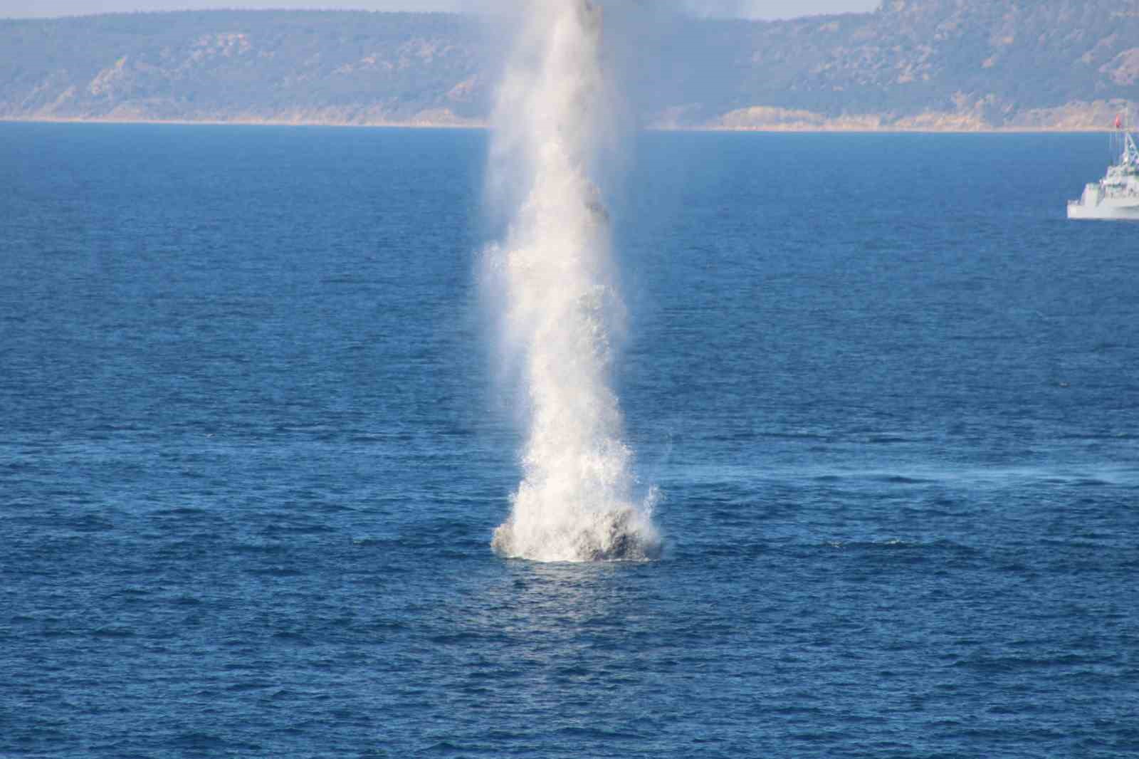 Saros’ta nefes kesen tatbikat
