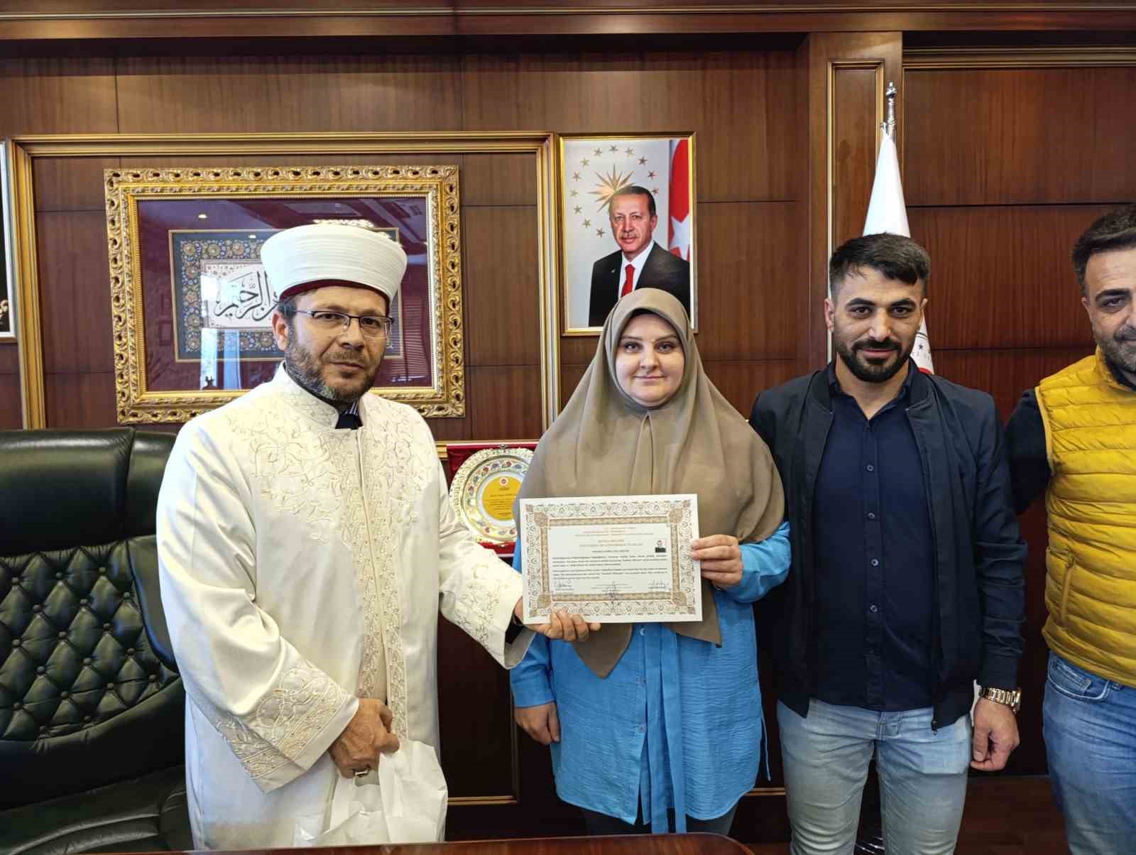 Polonyalı gelin, Bingöl’de müslüman oldu