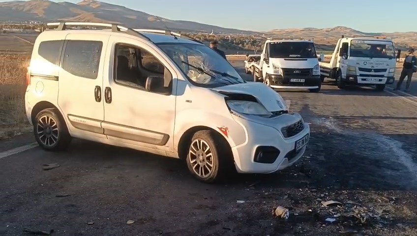 Elazığ’da trafik kazası: 1 yaralı