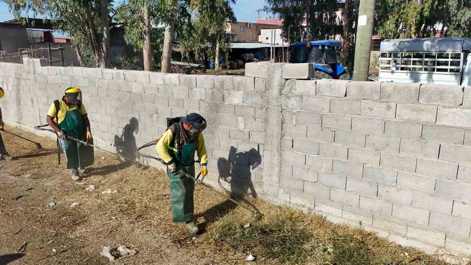 Tarsus’ta temizlik çalışmaları hız kesmeden sürüyor